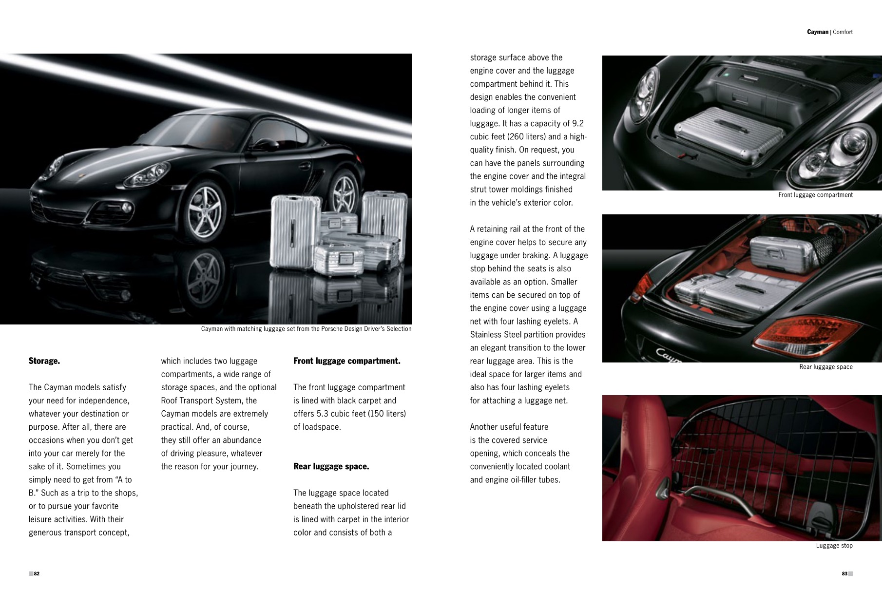 2012 Porsche Cayman Brochure Page 61